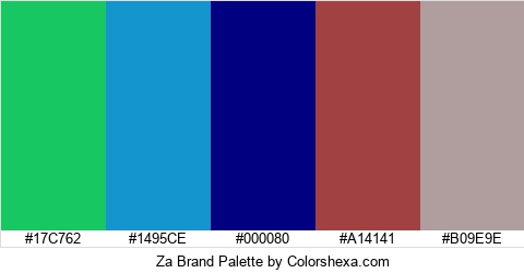 Za Brand Colors Logo