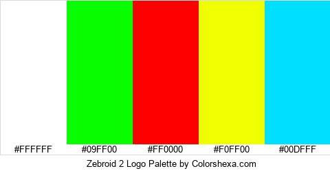Zebroid 2 Logo Colors Logo