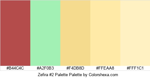 Zefira #2 Palette Colors Logo