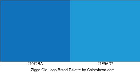 Ziggo Old Logo Brand Colors Logo