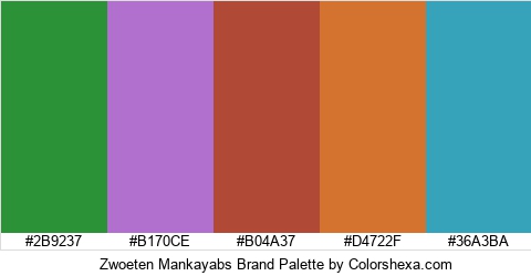 Zwoeten Mankayabs Brand Colors Logo