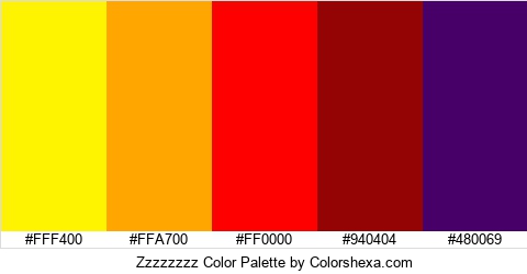 Zzzzzzzz Color Colors Logo